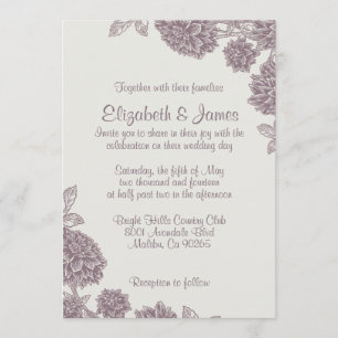 Invitaciones a la boda casual