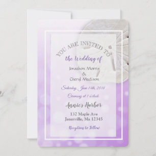 Invitaciones a la boda con temas del dólar de aren