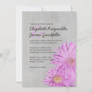 Invitaciones a la boda de Aster de Frikart
