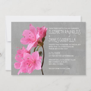 Invitaciones a la boda de Azalea