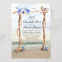 Invitaciones a la boda de Beach Arbor