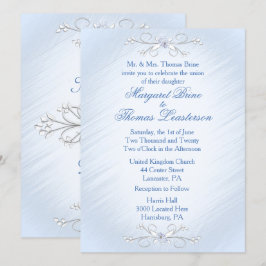 Invitaciones a la boda de Blue Vines