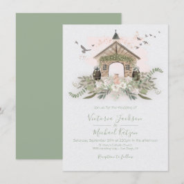 Invitaciones a la Boda de Boda de la Venecia de Pi