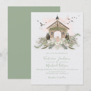 Invitaciones a la Boda de Boda de la Venecia de Pi