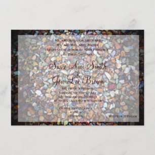 Invitaciones a la boda de camuflaje del suroeste d