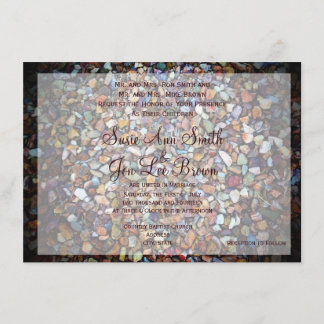 Invitaciones a la boda de camuflaje del suroeste d