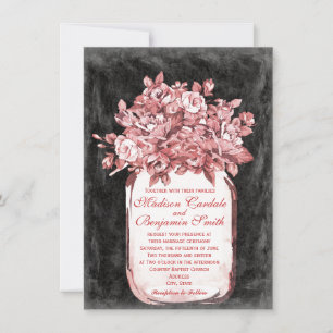 Invitaciones a la boda de cartón-chalkboard