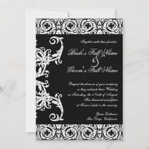Invitaciones a la boda de Damasco de Círculo Blanc