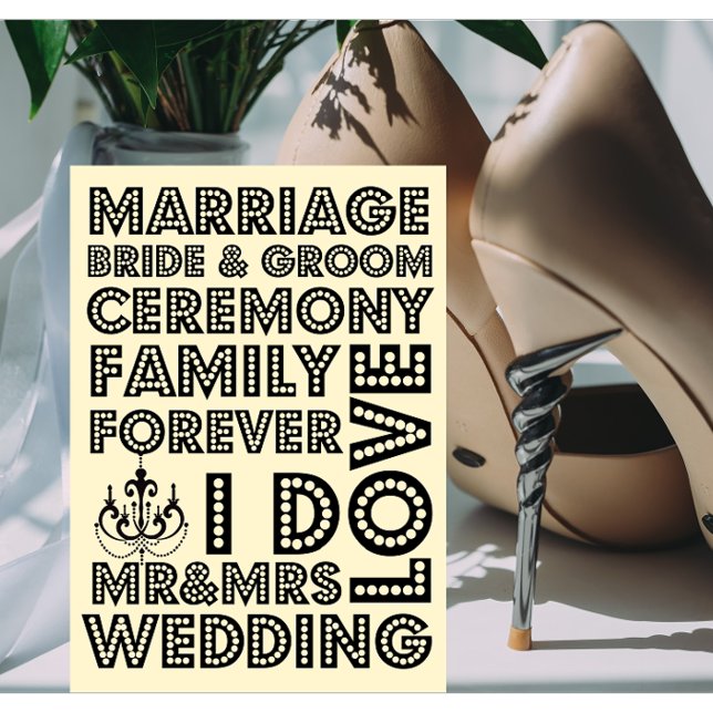 Invitaciones a la boda de estilo Vegas (Subido por el creador)