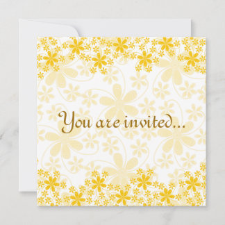 Invitaciones a la boda de flores de bonito
