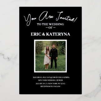 Invitaciones a la boda de fotos | Acentos de Relie