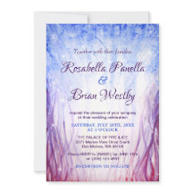 Invitaciones a la boda de fuego y hielo| Magenta a