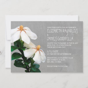 Invitaciones a la boda de Gardenias