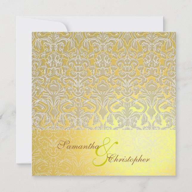 Invitaciones a la boda de La Belle Epoch (Anverso)