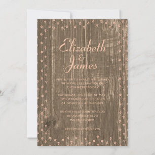 Invitaciones a la boda de la Boda de Carrocería Ru