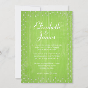 Invitaciones a la boda de la Boda de Madera Rústic