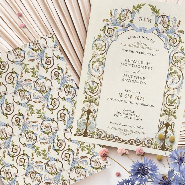Invitaciones a la boda de la elegancia real en Vic (Subido por el creador)