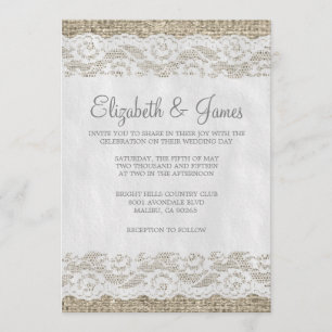 Invitaciones a la boda de la encía rusa gris