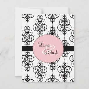 Invitaciones a la boda de la lámpara de araña - 4,