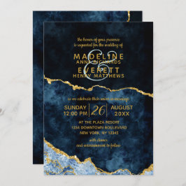 Invitaciones a la boda de la Marina de Relieve met