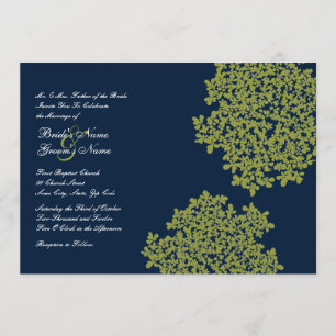 Invitaciones a la boda de la Marina y la floral de