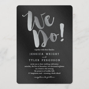 Invitaciones a la boda de la promesa brillante Pla