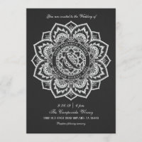 Invitaciones a la boda de Lace Mandala