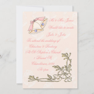 Invitaciones a la boda de las campanas
