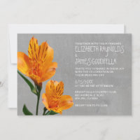 Invitaciones a la boda de Lirio Peruano