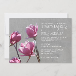 Invitaciones a la boda de Magnolia