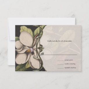 Invitaciones a la boda de Magnolia sobre el Ice RS