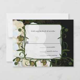 Invitaciones a la boda de Magnolia sobre el Ice RS