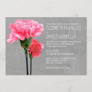 Invitaciones a la boda de miniclavación