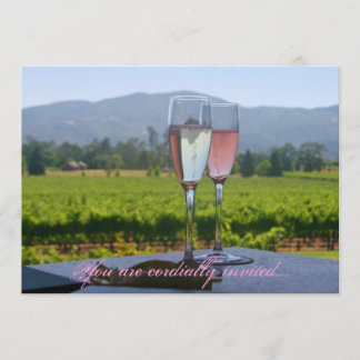 Invitaciones a la boda de Napa Valley