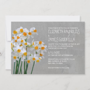 Invitaciones a la boda de Narciso