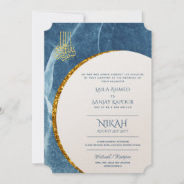 Invitaciones a la boda de Nikah | Walimah Modern i