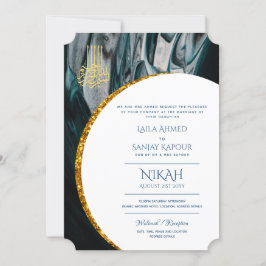 Invitaciones a la boda de Nikah | Walimah Modern i