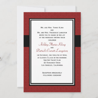 Invitaciones a la boda de Personalizable