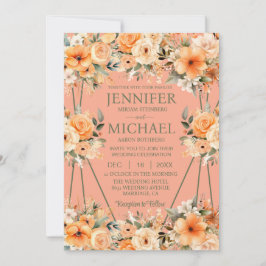 Invitaciones a la boda de primavera de los Rosas d