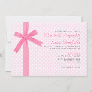 Invitaciones a la boda de puntos polacos veneciano