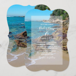 Invitaciones a la boda de Rocky Beach