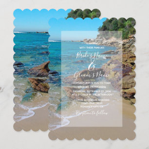 Invitaciones a la boda de Rocky Beach