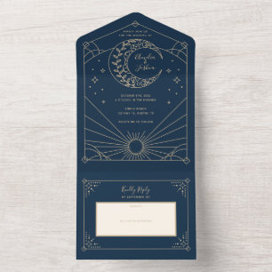Invitaciones a la boda de Stardust