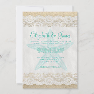 Invitaciones a la boda de Starfish