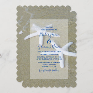 Invitaciones a la boda de Starfish Beach