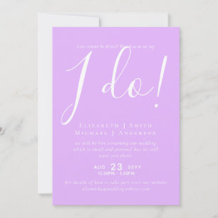 Invitaciones a la boda de transmisión en vivo - ¡M