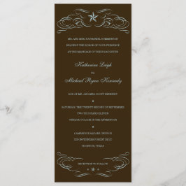 Invitaciones a la boda de una estrella de color ma