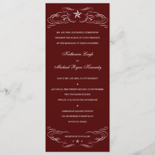 Invitaciones a la boda de una estrella solitaria e