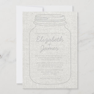 Invitaciones a la boda de una jara ruidosa de plat