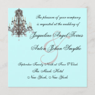 Invitaciones a la boda de Versailles Candelier